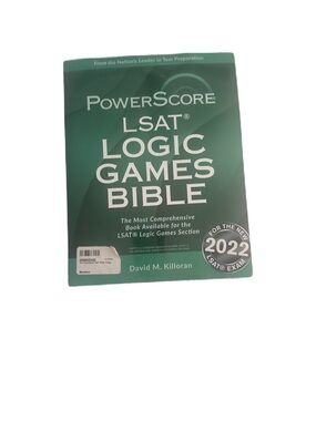 LSAT Logic Games Bible Set 3 Law Educational Study Books